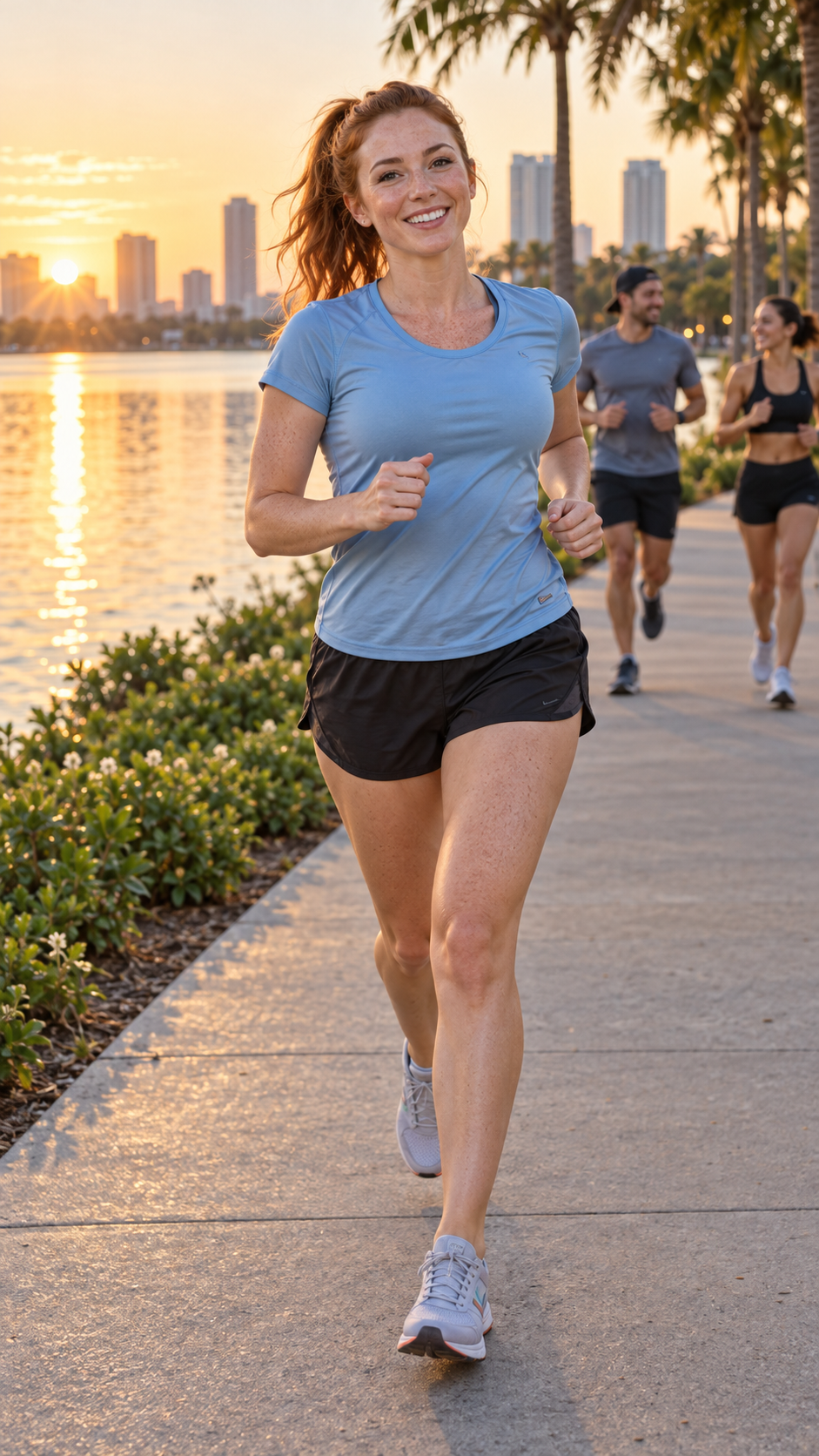 Illustrative running profile